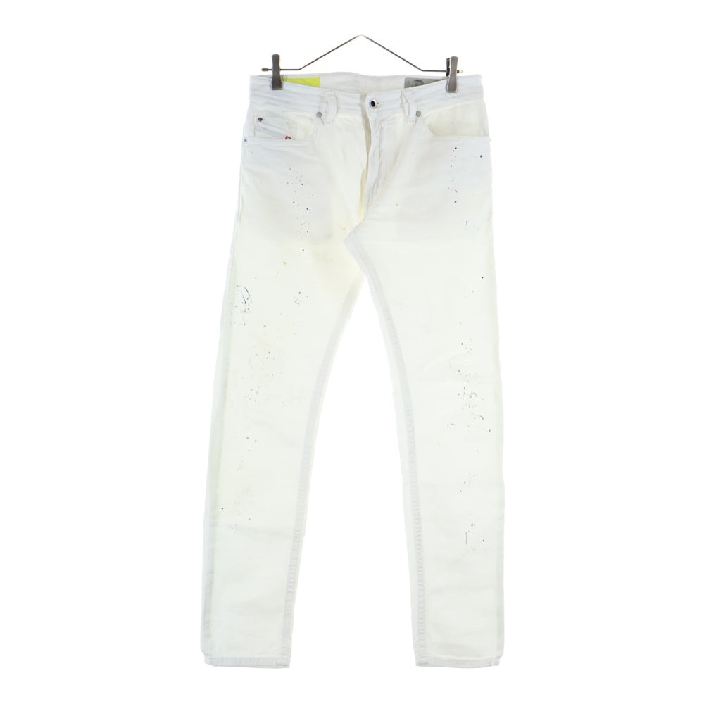 DIESEL(ディーゼル) THOMMER トマー ペイントパンツ ダメージ加工 ホワイト レディース