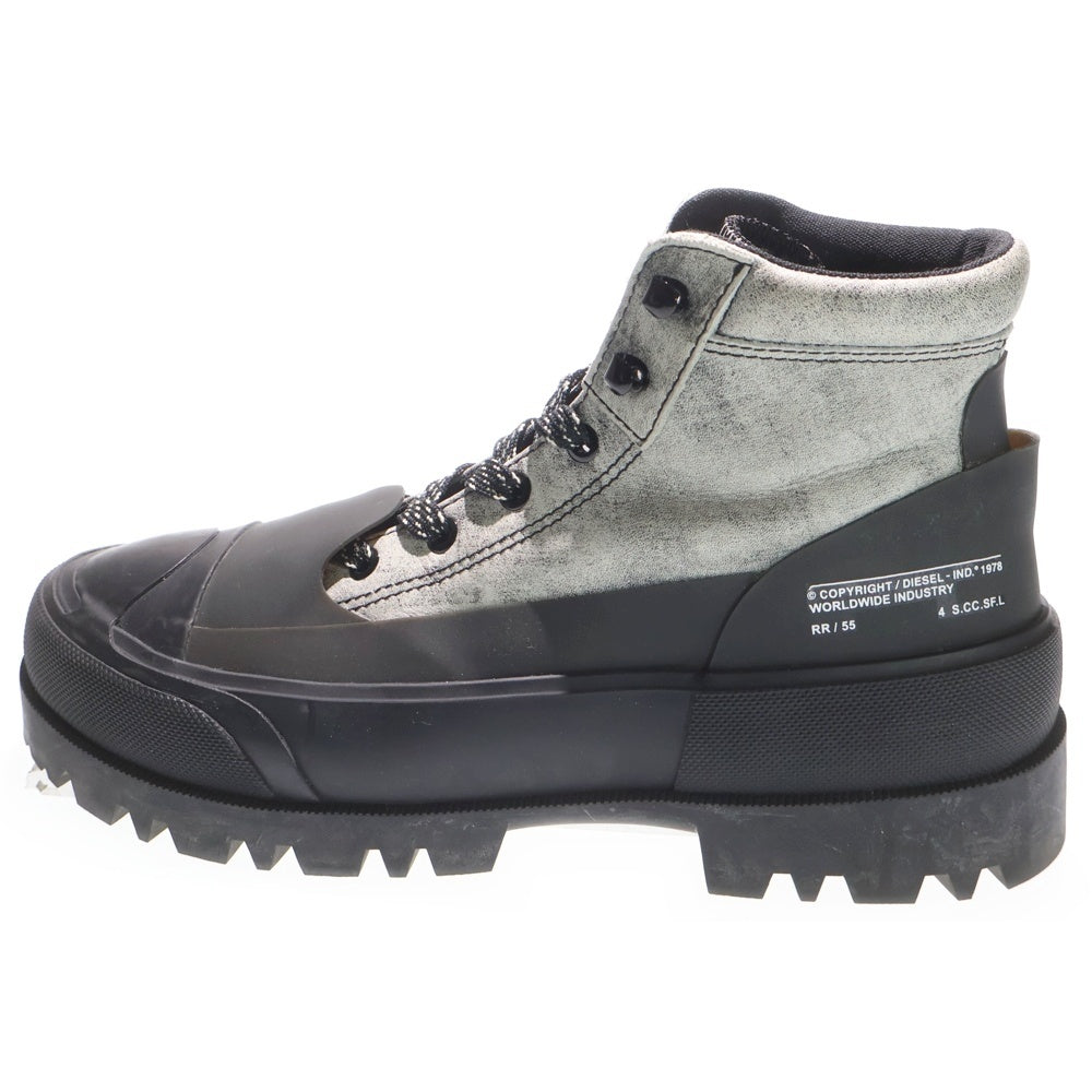 DIESEL(ディーゼル) D-HIKO BOOTS ディーヒコブーツ ブラック/グレー D-HIKO BT X