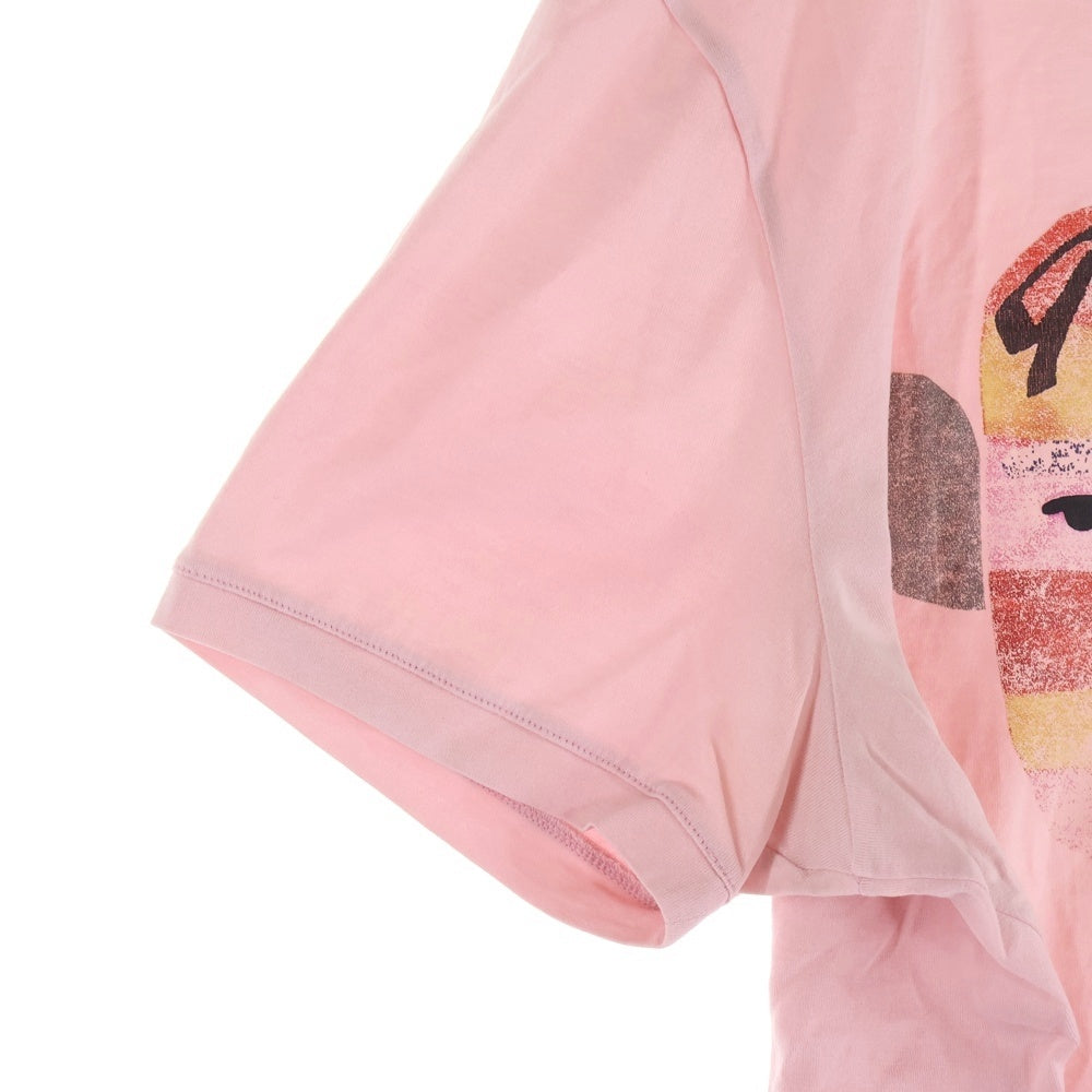 FENDI(フェンディ) フェイスプリント 半袖Tシャツ FY0798 8CW ピンク