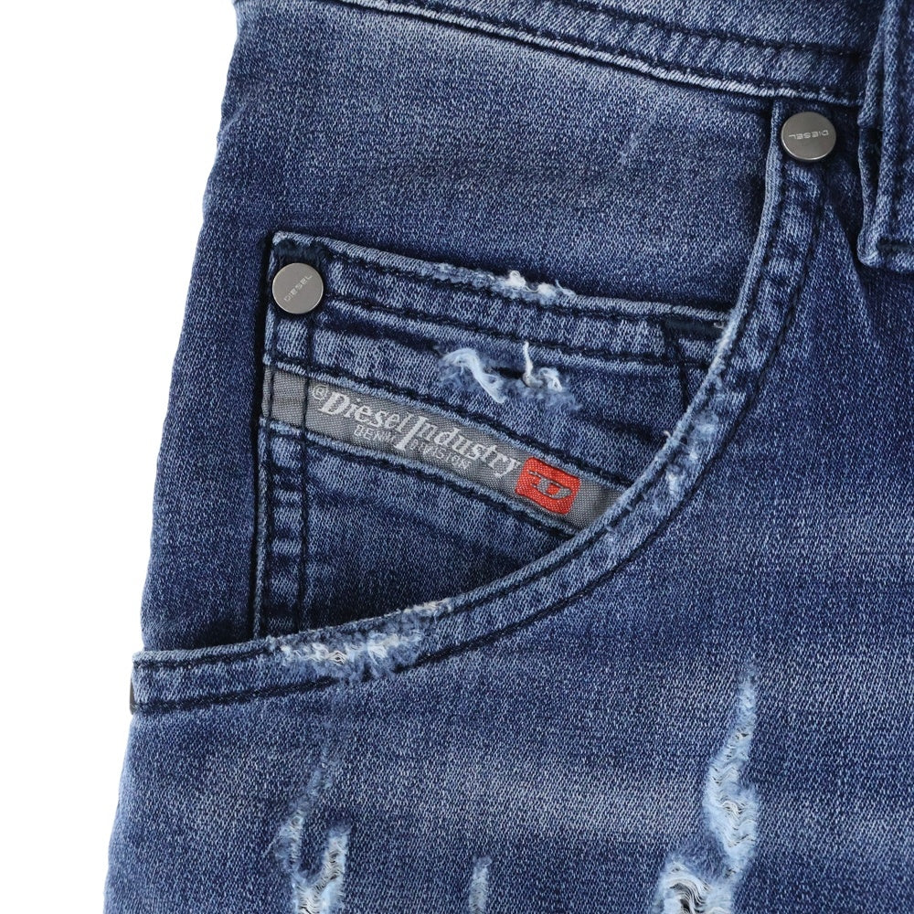 DIESEL(ディーゼル) JOGG JEANS ジョグジーンズ ダメージ加工 デニム インディゴ KROOLEY CB-NE