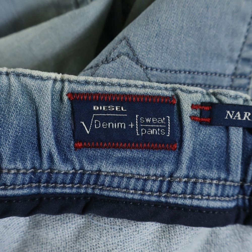 DIESEL(ディーゼル) JOGG JEANS ジョグジーンズ ダメージ加工 デニム インディゴ NARROT-NE