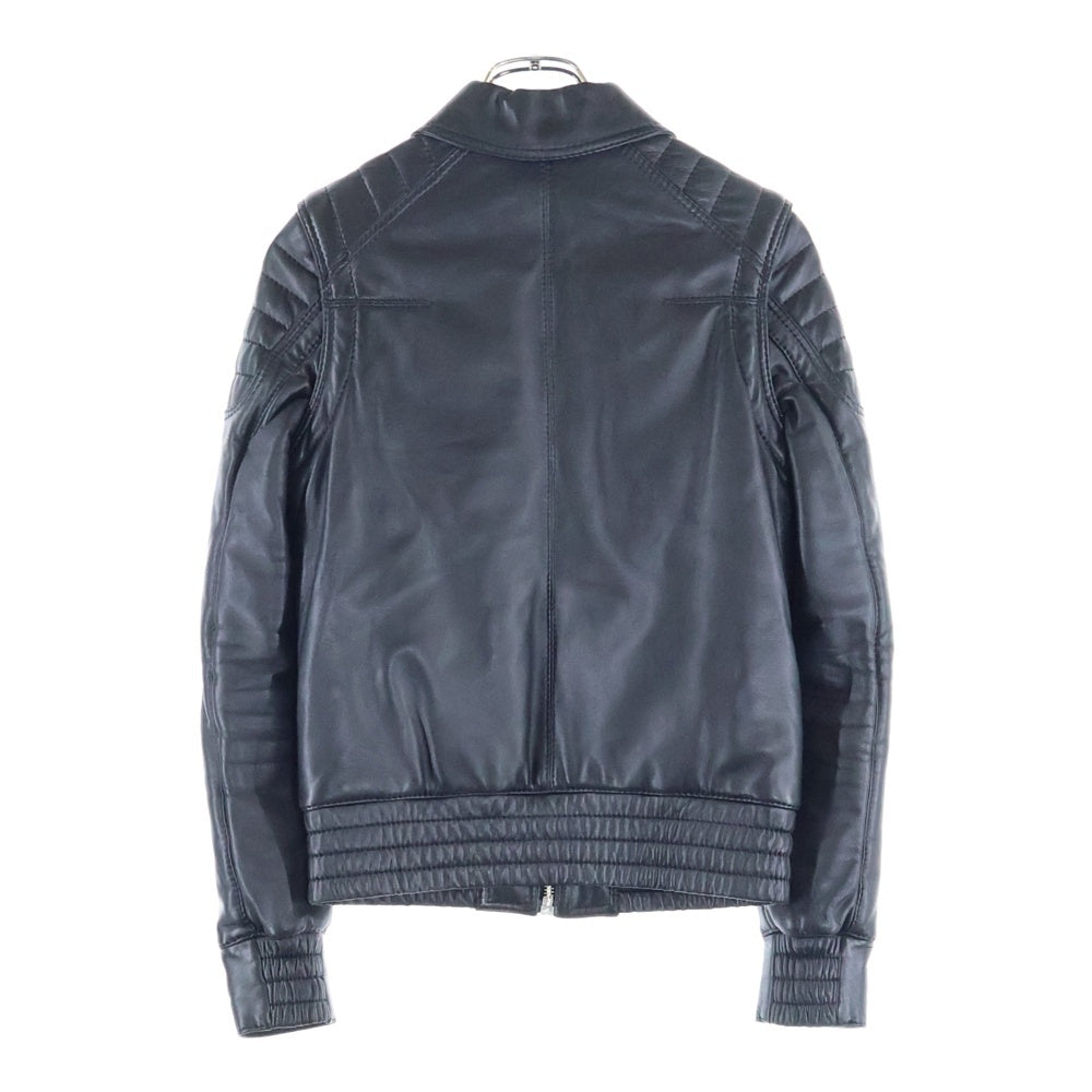 DIOR(ディオール) 08W ラムレザーバイカージャケット 8H4541000003 ブラック