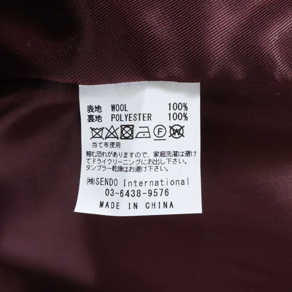 MLVINCE(メルヴィンス) 21AW CHESTER COAT MV21AW11-CCO029EME チェスターコート グリーン