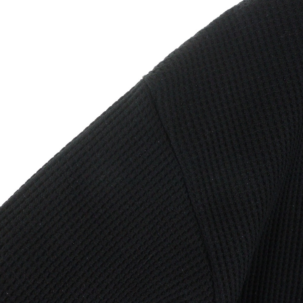 MLVINCE(メルヴィンス) 24AW HEAVYWEIGHT THERMAL L/S ヘビーウエイト 長袖サーマルシャツ MV24AW09-PTL ブラック