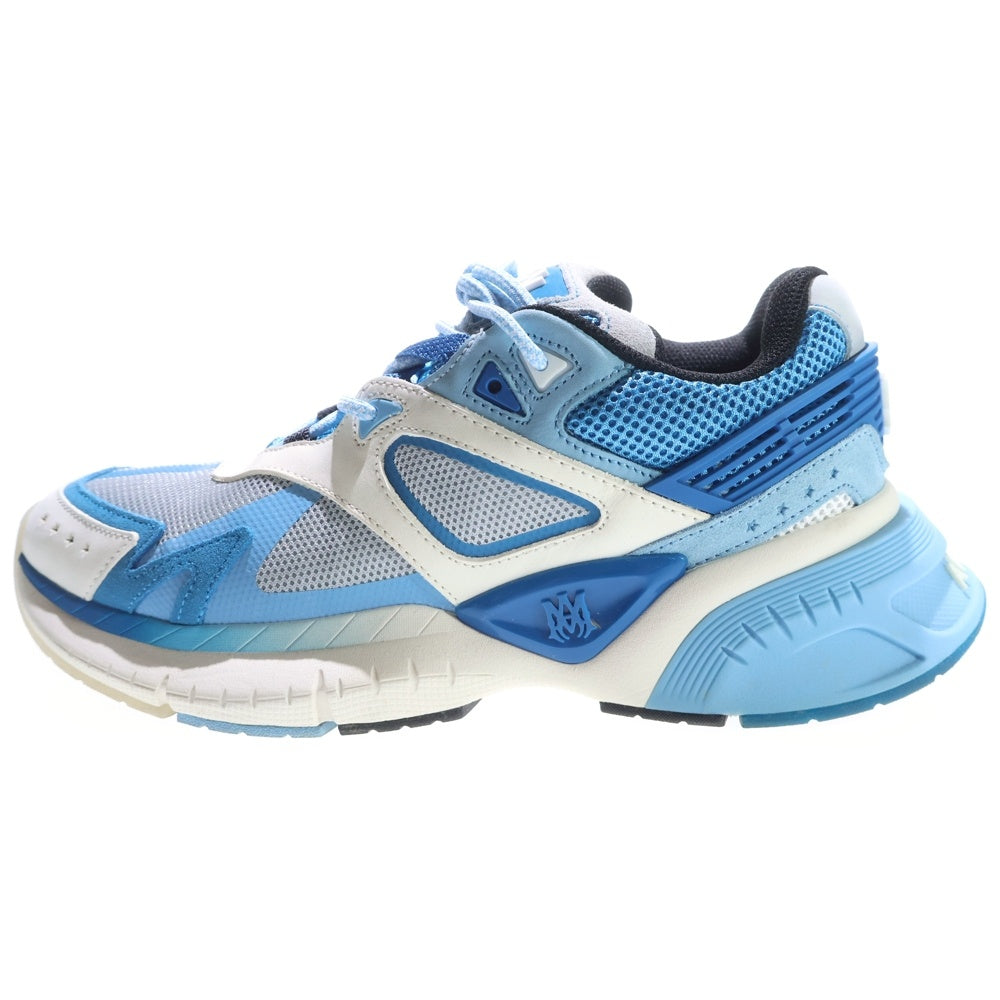 AMIRI(アミリ) 24SS MA RUNNER PS24MFS021-401 MAランナー メッシュローカットスニーカー ホワイト/ライトブルー