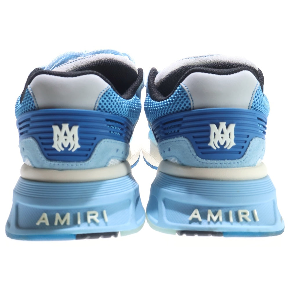 AMIRI(アミリ) 24SS MA RUNNER PS24MFS021-401 MAランナー メッシュローカットスニーカー ホワイト/ライトブルー