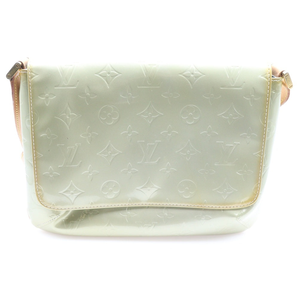 LOUIS VUITTON(ルイヴィトン) ヴェルニ モノグラム ショルダーバッグ エナメル ゴールド M91008 レディース