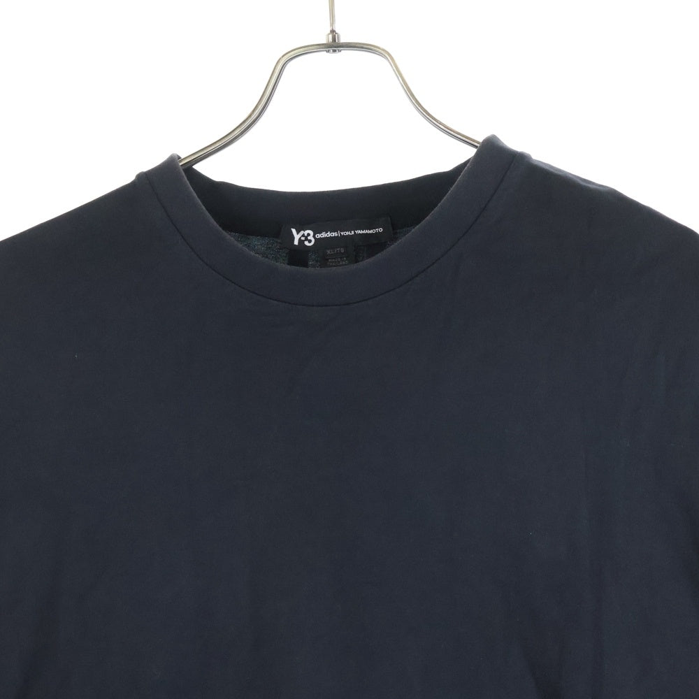 Y-3(ワイスリー) YOHJI YAMAMOTO Signature Graphic Tee DY7217 ヨウジヤマモト バックプリント 半袖Tシャツ カットソー ブラック