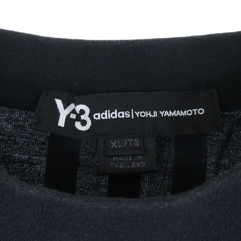 Y-3(ワイスリー) YOHJI YAMAMOTO Signature Graphic Tee DY7217 ヨウジヤマモト バックプリント 半袖Tシャツ カットソー ブラック