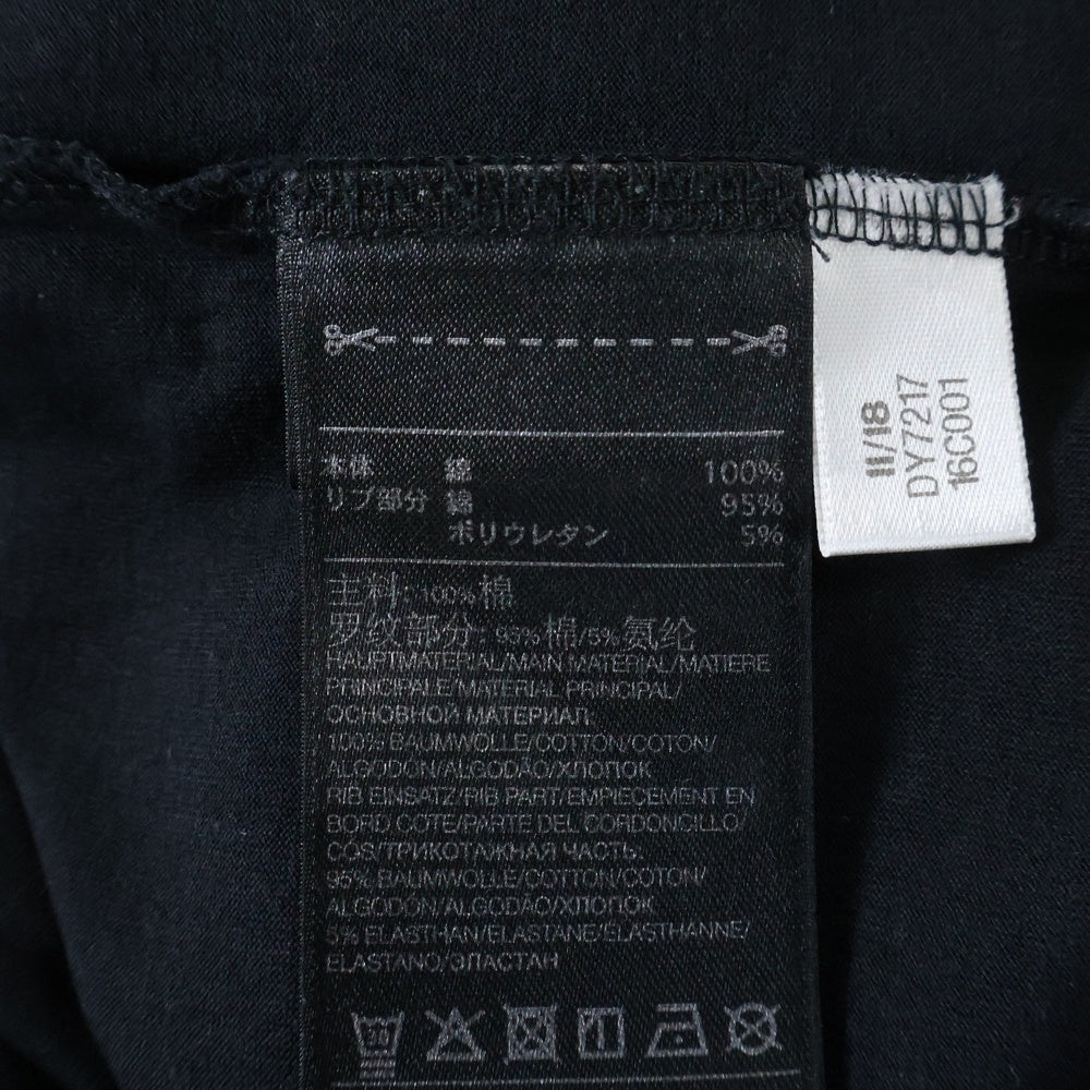 Y-3(ワイスリー) YOHJI YAMAMOTO Signature Graphic Tee DY7217 ヨウジヤマモト バックプリント 半袖Tシャツ カットソー ブラック
