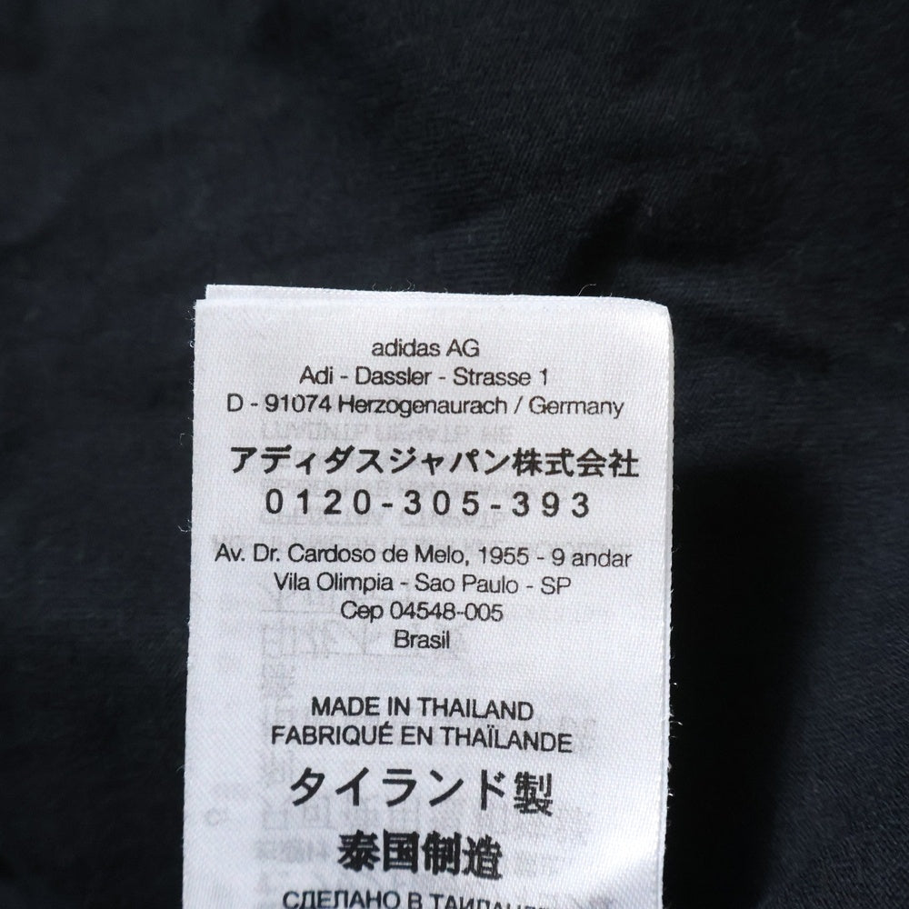 Y-3(ワイスリー) REAL MADRID 120TH ANNIVERSARY TEE HM6687 リアルマドリード 120周年記念 バックプリント 半袖Tシャツ カットソー ブラック