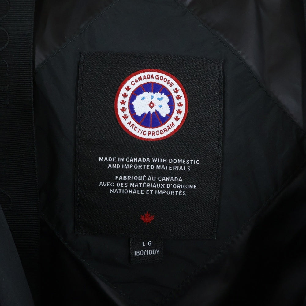 CANADA GOOSE(カナダグース) Lawrence Puffer ローレンスパッファー ロングダウンジャケット 2801M ブラック