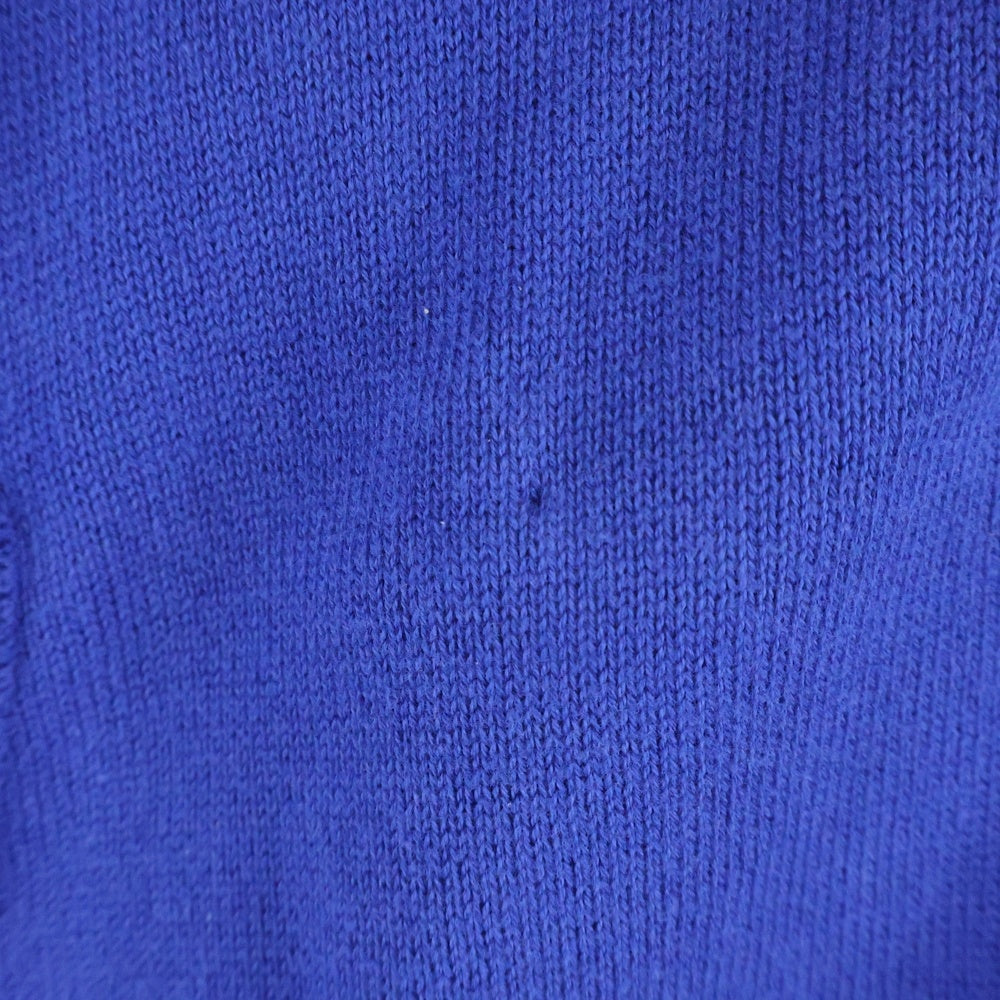 Calvin Klein Jeans(カルバンクラインジーンズ) CKロゴ ジップアップコットンニット J313007 ブルー