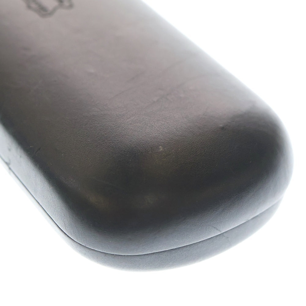 CHROME HEARTS(クロムハーツ) Glasses Case イタリア製 スクロールラベル付き メガネケース 小物 ブラック