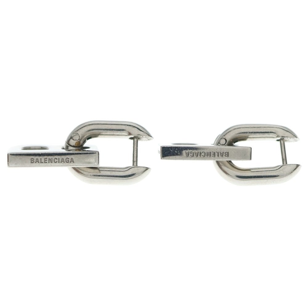 BALENCIAGA(バレンシアガ) B CHAIN EARRING XS 655286 TZ99S ロゴ刻印