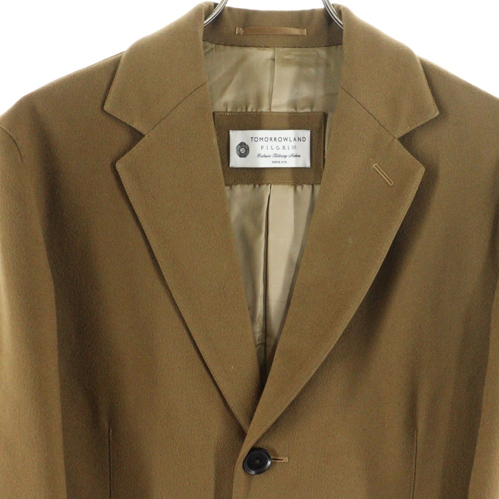 TOMORROWLAND PILGRIM(トゥモローランド ピルグリム) ウール チェスターコート ジャケット ベージュ 61-09-84-09101