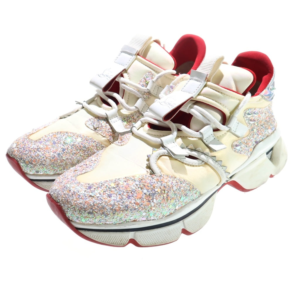 CHRISTIAN LOUBOUTIN(クリスチャンルブタン) Donna Red Runner レッドランナー ローカットスニーカー レディース ホワイト/レッド