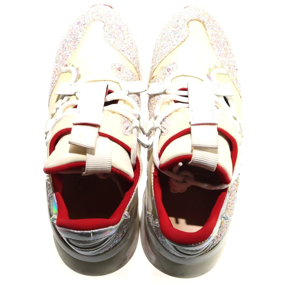CHRISTIAN LOUBOUTIN(クリスチャンルブタン) Donna Red Runner レッドランナー ローカットスニーカー レディース ホワイト/レッド