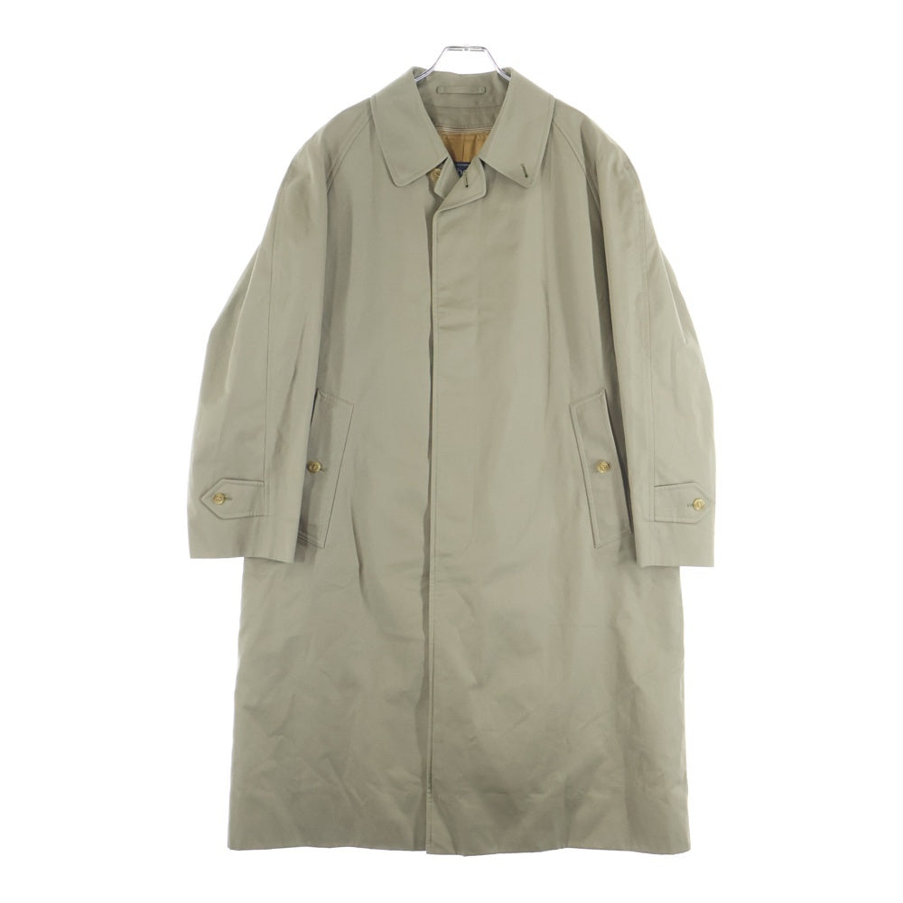BURBERRYS(バーバリーズ) 裏地ノバチェック コットン ステンカラーコート ベージュ WR055-940-72
