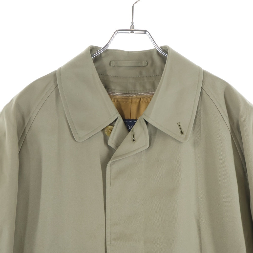 BURBERRYS(バーバリーズ) 裏地ノバチェック コットン ステンカラーコート ベージュ WR055-940-72