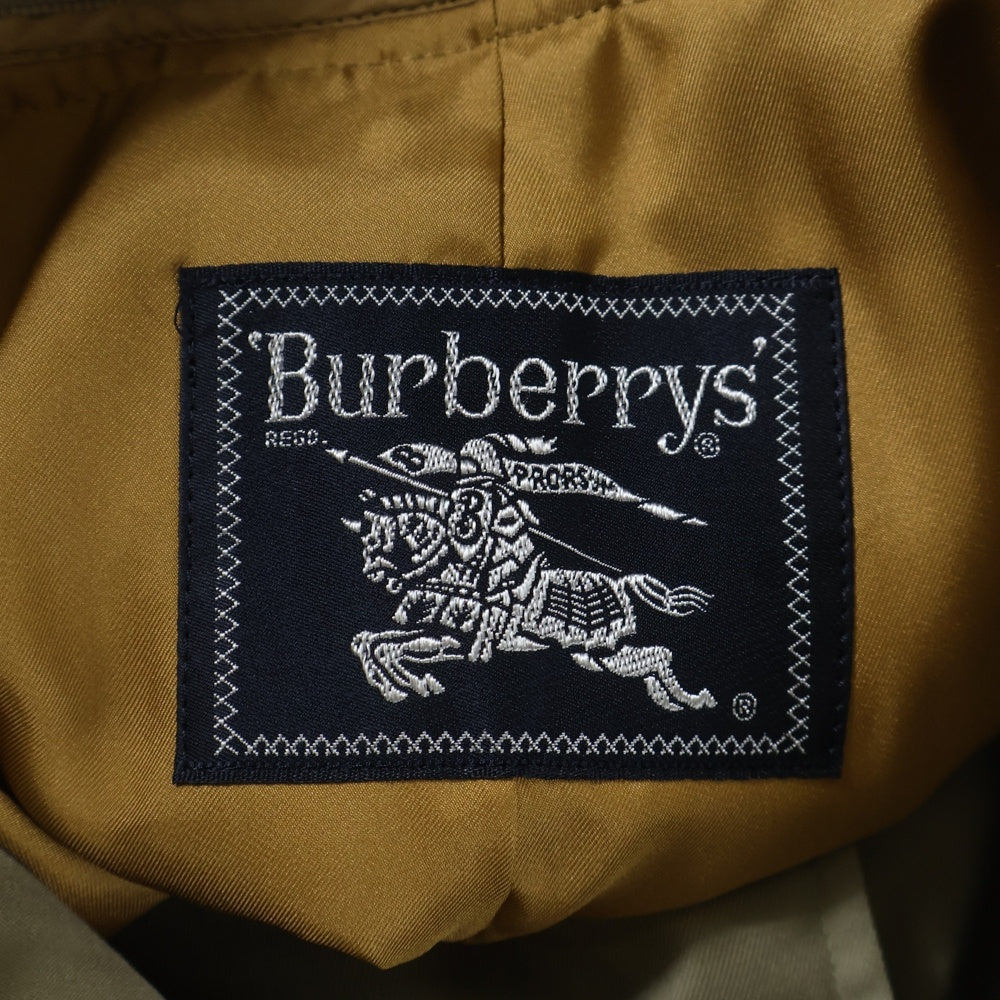 BURBERRYS(バーバリーズ) 裏地ノバチェック コットン ステンカラーコート ベージュ WR055-940-72