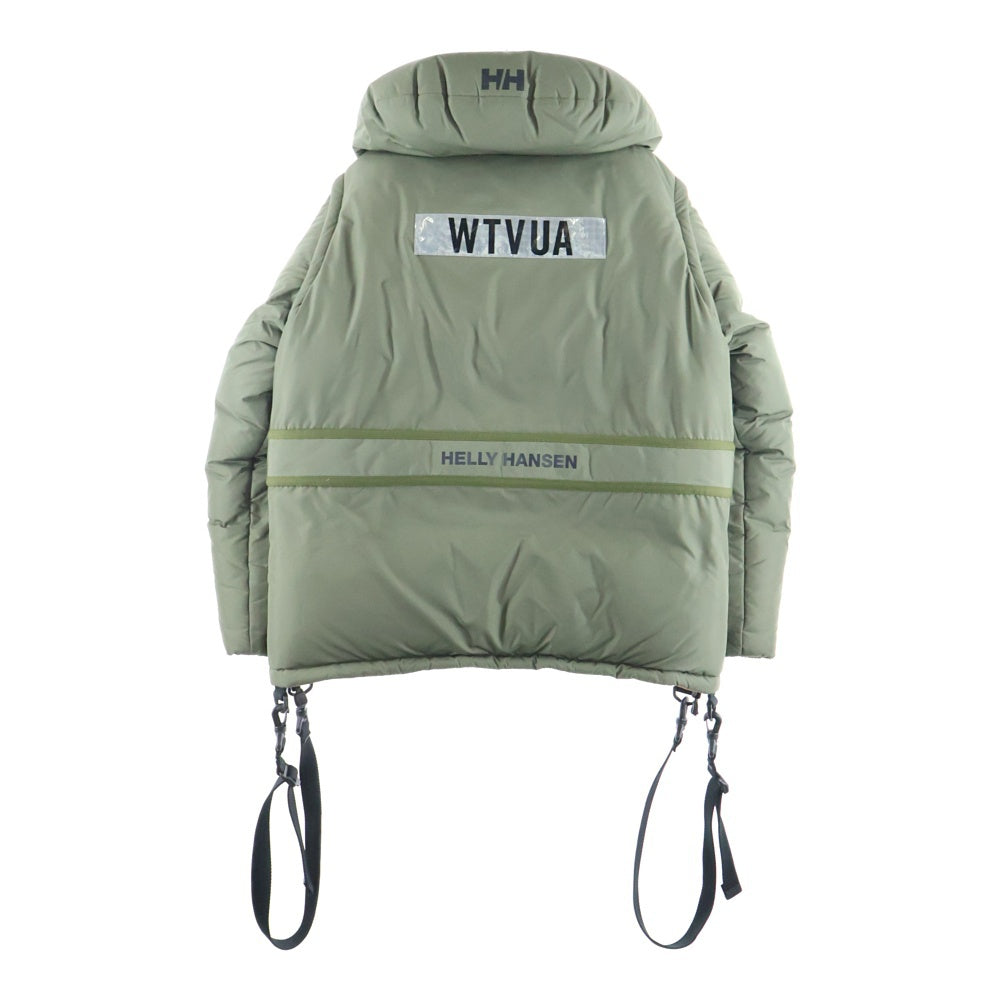 WTAPS(ダブルタップス) ×HELLY HANSEN ヘリーハンセン ダウンジャケット カーキ 162GDHHD-JKM01