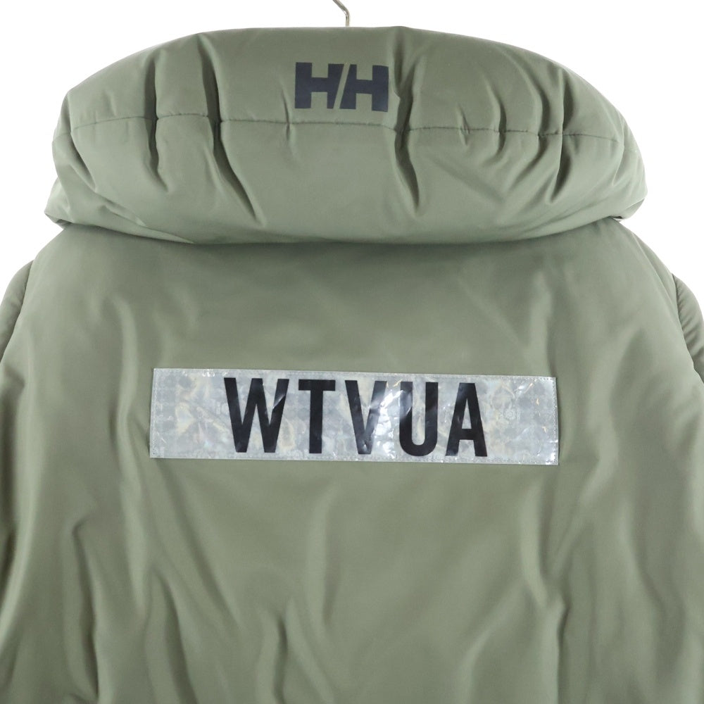 WTAPS(ダブルタップス) ×HELLY HANSEN ヘリーハンセン ダウンジャケット カーキ 162GDHHD-JKM01