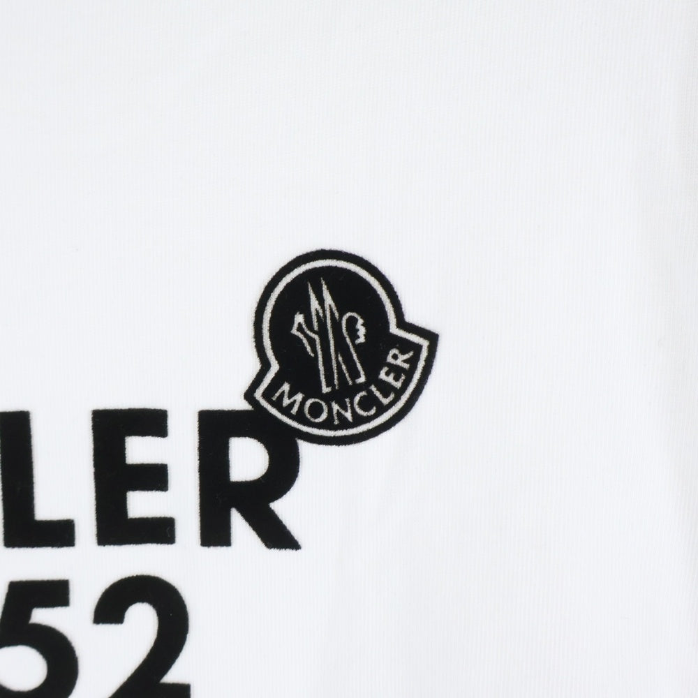 MONCLER(モンクレール) 25AW LS T-SHIRT ロングスリーブTシャツ ロゴプリント ホワイト K20918D00011
