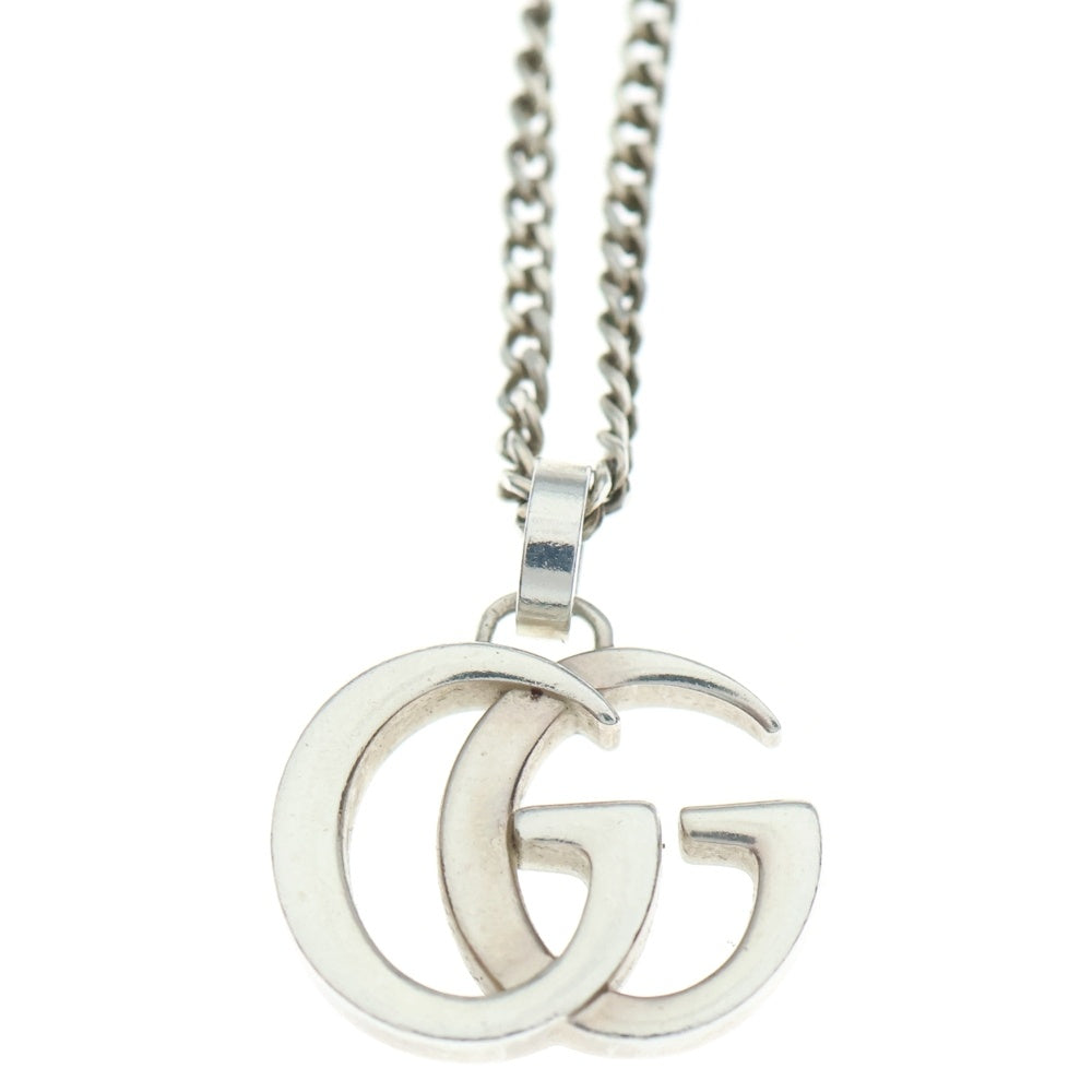 GUCCI(グッチ) GGライニング ペンダント ネックレス シルバー レディース