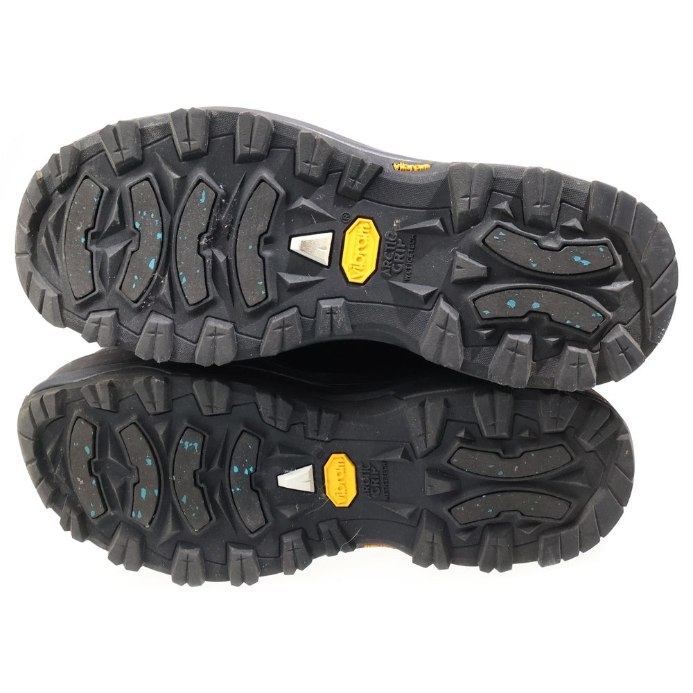 Sacai(サカイ) 23AW STRETCH SHORT BOOTS 23-06879 ストレッチ ボリュームソール レザー ブーツ ブラック レディース