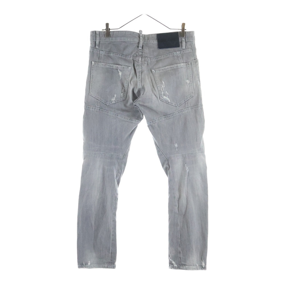 DSQUARED2(ディースクエアード) 18AW Skater Jean S71LB0530 S30260 スキニーデニムパンツ グレー