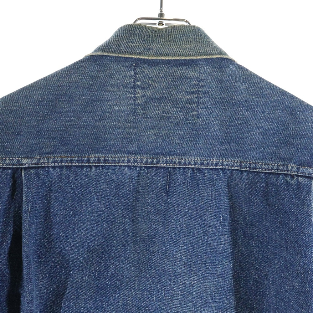 Levi's(リーバイス) 50s 507XX 2nd BIGE セカンド ビッグE 両面タブ シンチバック ボタン裏刻印なし デニムトラッカージャケット インディゴ