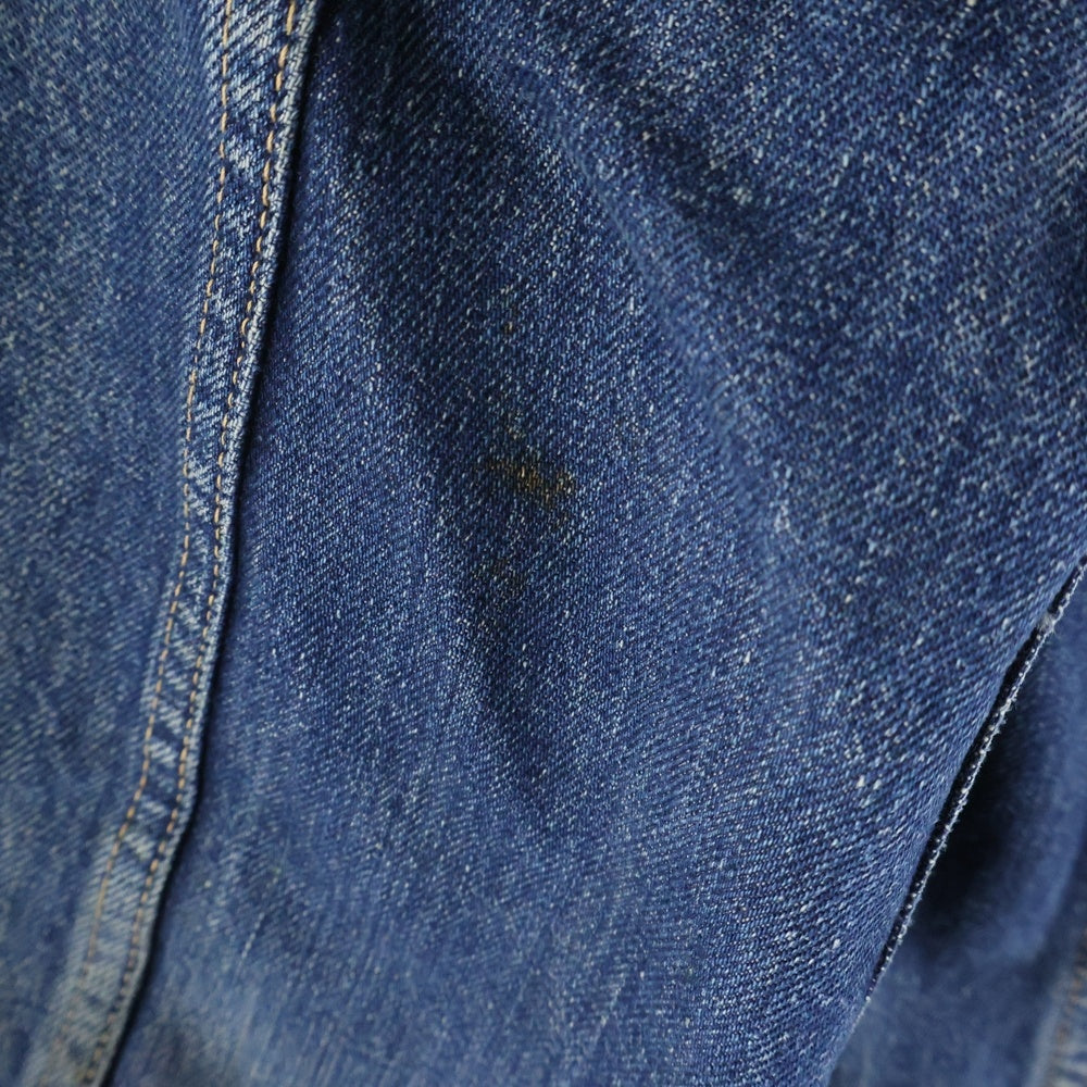 Levi's(リーバイス) 50s 507XX 2nd BIGE セカンド ビッグE 両面タブ シンチバック ボタン裏刻印なし デニムトラッカージャケット インディゴ