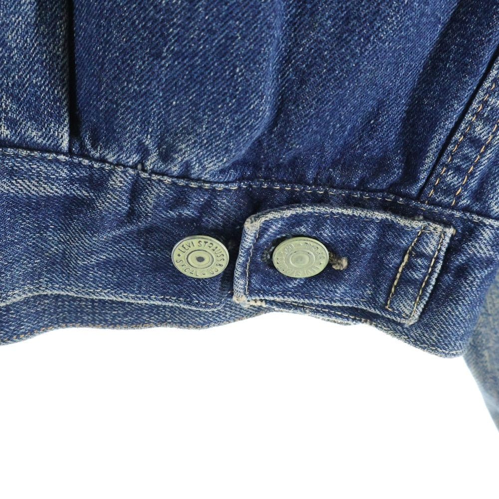 Levi's(リーバイス) 50s 507XX 2nd BIGE セカンド ビッグE 両面タブ シンチバック ボタン裏刻印なし デニムトラッカージャケット インディゴ