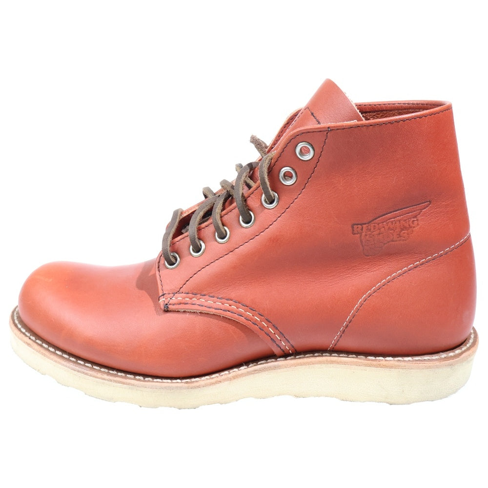 RED WING(レッド ウイング) 8166 6 Classic Round クラシック ラウンド レザー ワーク ブーツ ブラウン