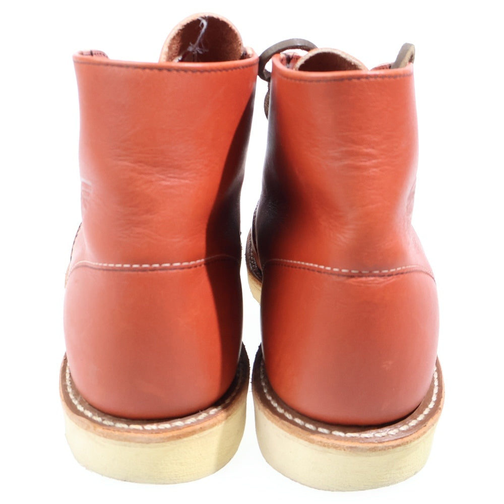 RED WING(レッド ウイング) 8166 6 Classic Round クラシック ラウンド レザー ワーク ブーツ ブラウン