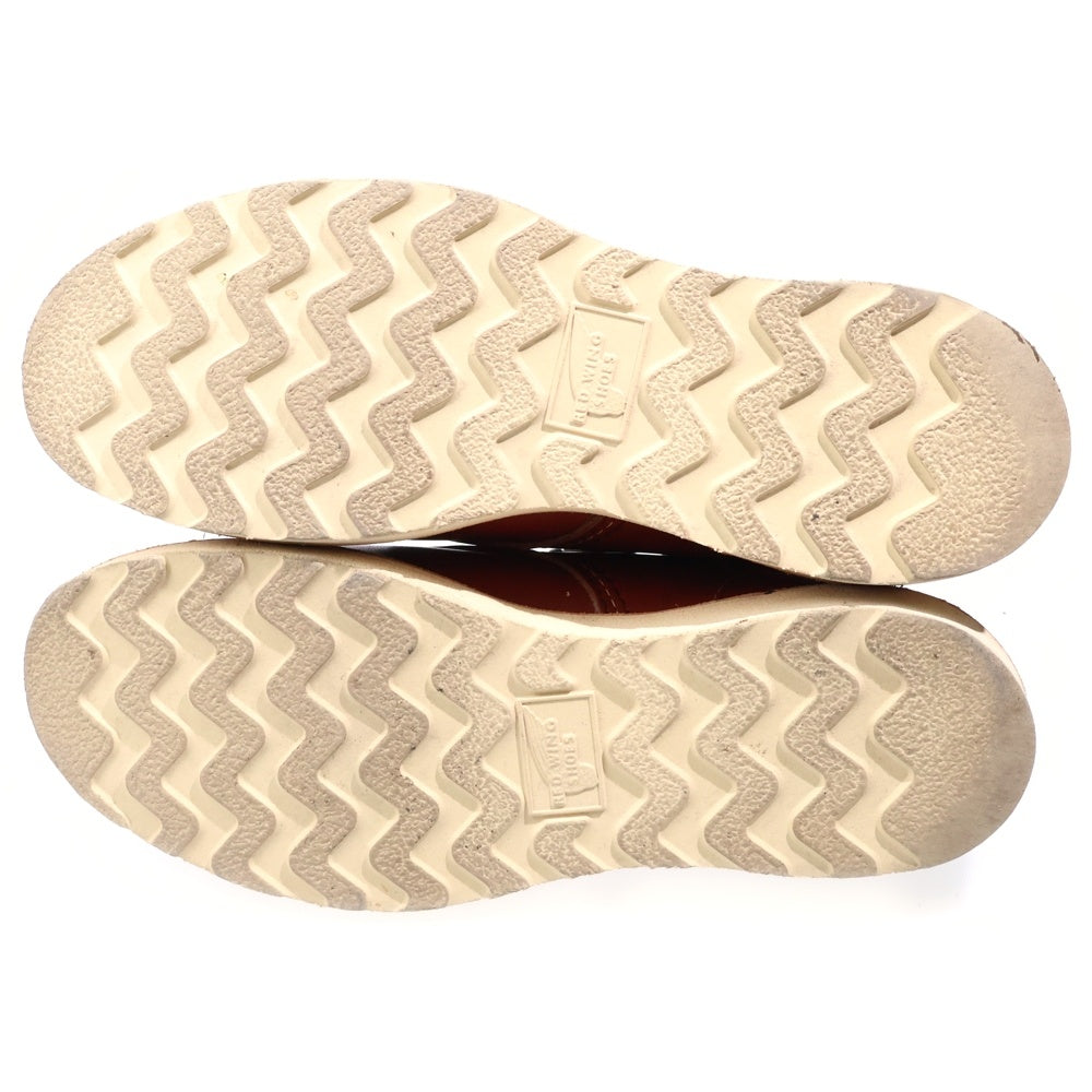 RED WING(レッド ウイング) 8166 6 Classic Round クラシック ラウンド レザー ワーク ブーツ ブラウン