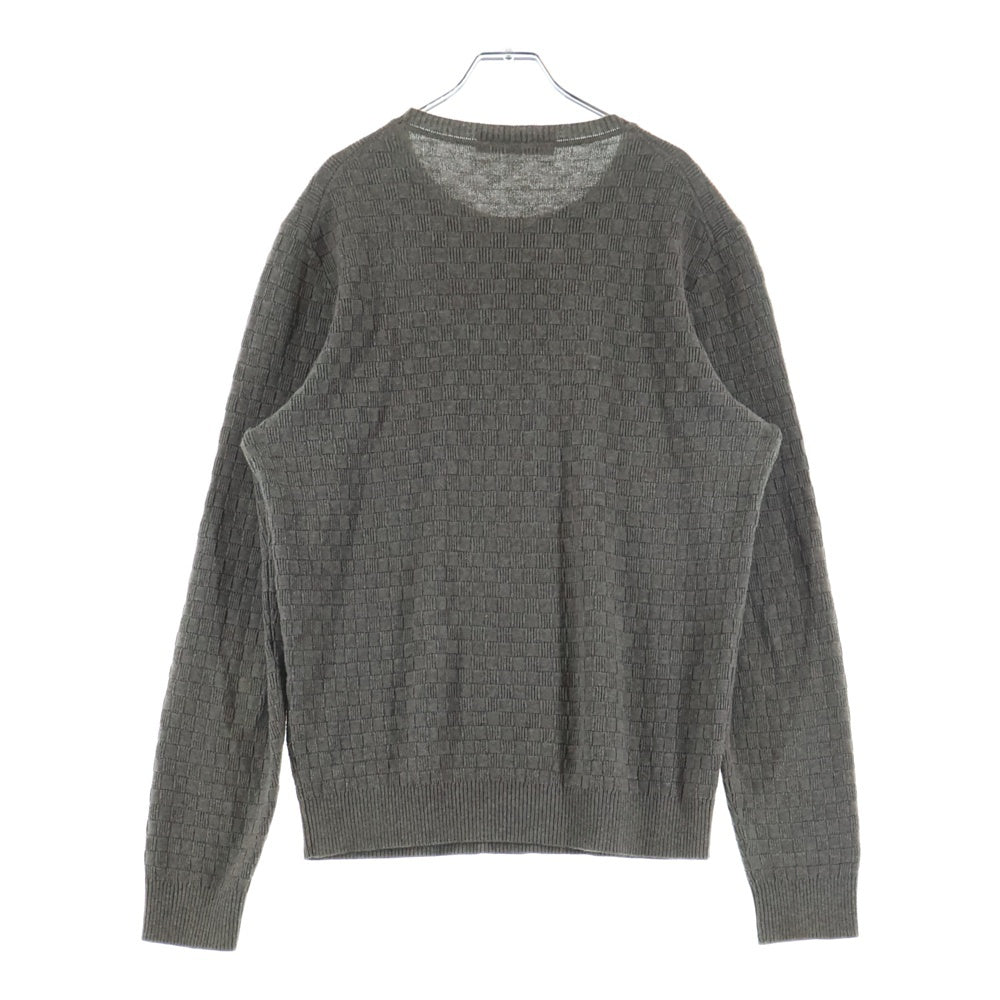 LOUIS VUITTON(ルイヴィトン) ダミエエンボスニットセーター HBN45WF99 グレー