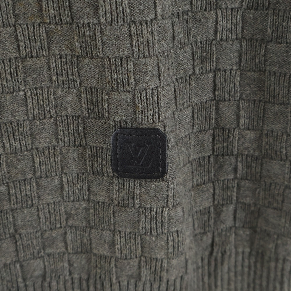 LOUIS VUITTON(ルイヴィトン) ダミエエンボスニットセーター HBN45WF99 グレー
