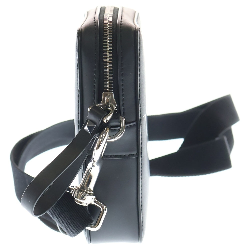 VALENTINO(ヴァレンティノ) Garavani VLTN Leather Crossbody Bag 5Y2B0943 WJW ロゴ レザーショルダーバッグ ブラック レディース
