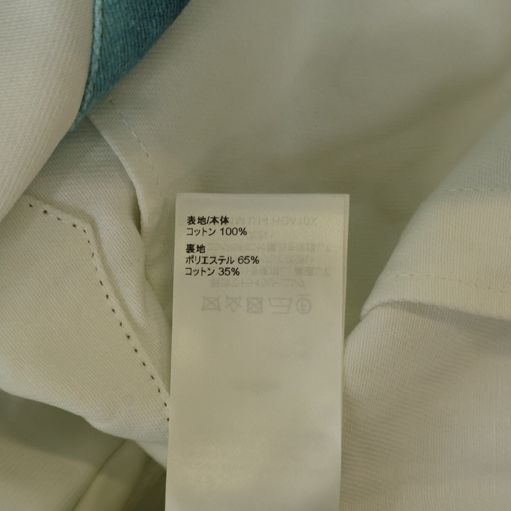 LOUIS VUITTON(ルイヴィトン) 23SS LV Spray Denim Jacket RM231M U14 HOA10X スプレーペイントデニムジャケット ホワイト/ライトブルー