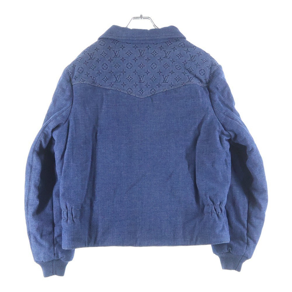 LOUIS VUITTON(ルイヴィトン) 23SS Monogram Padded Denim Jacket RM231M SU0 HOB11E モノグラム パデッドデニムジャケット インディゴ