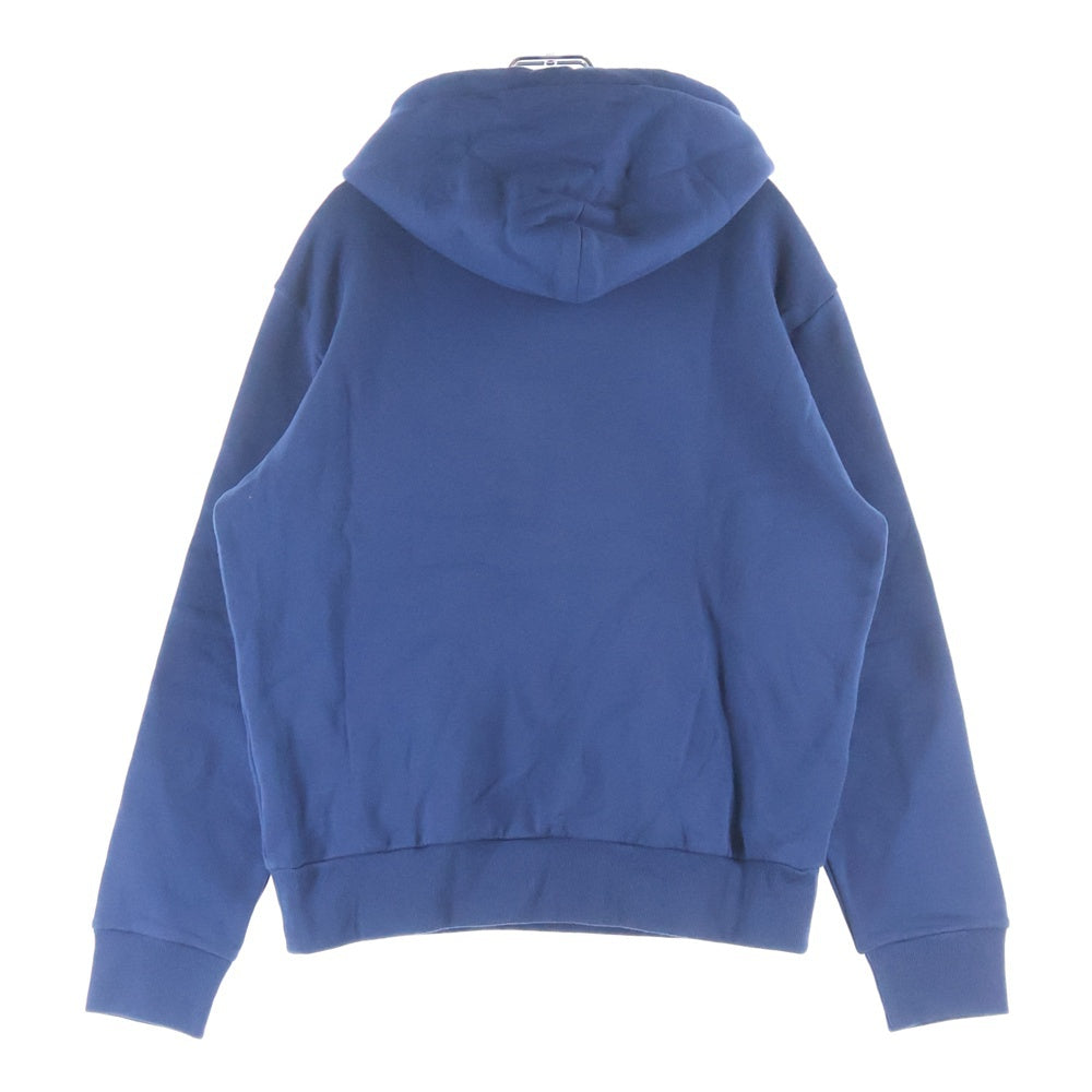 LOUIS VUITTON(ルイヴィトン) 23AW Signature Hoodie RM232Q IHN HNY56W シグネチャー ロゴ刺繍フーディ スウェットパーカー ネイビー