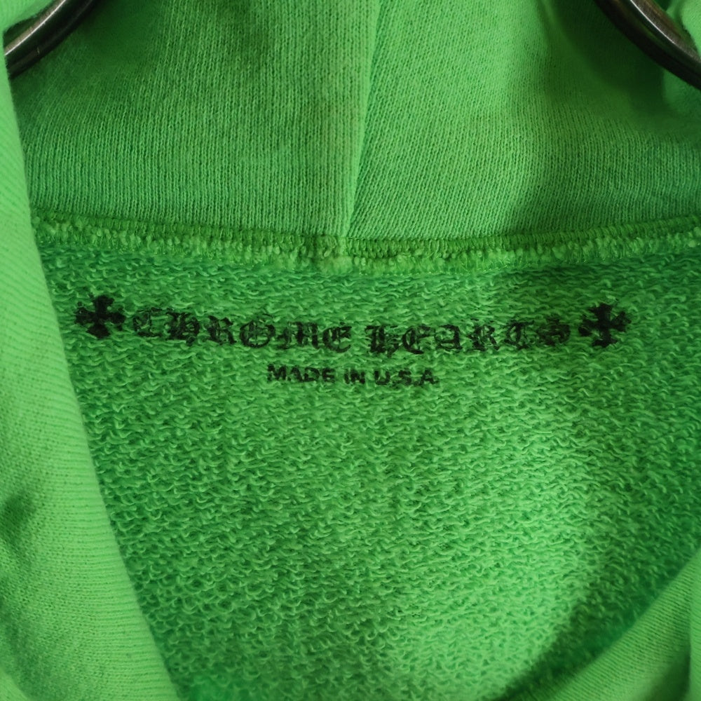 CHROME HEARTS(クロムハーツ) 21AW ×MATTY BOY PPO SEXRCD GRN HD PLVR ×マッティボーイ セックスレコード プルオーバーパーカー フーディ グリーン