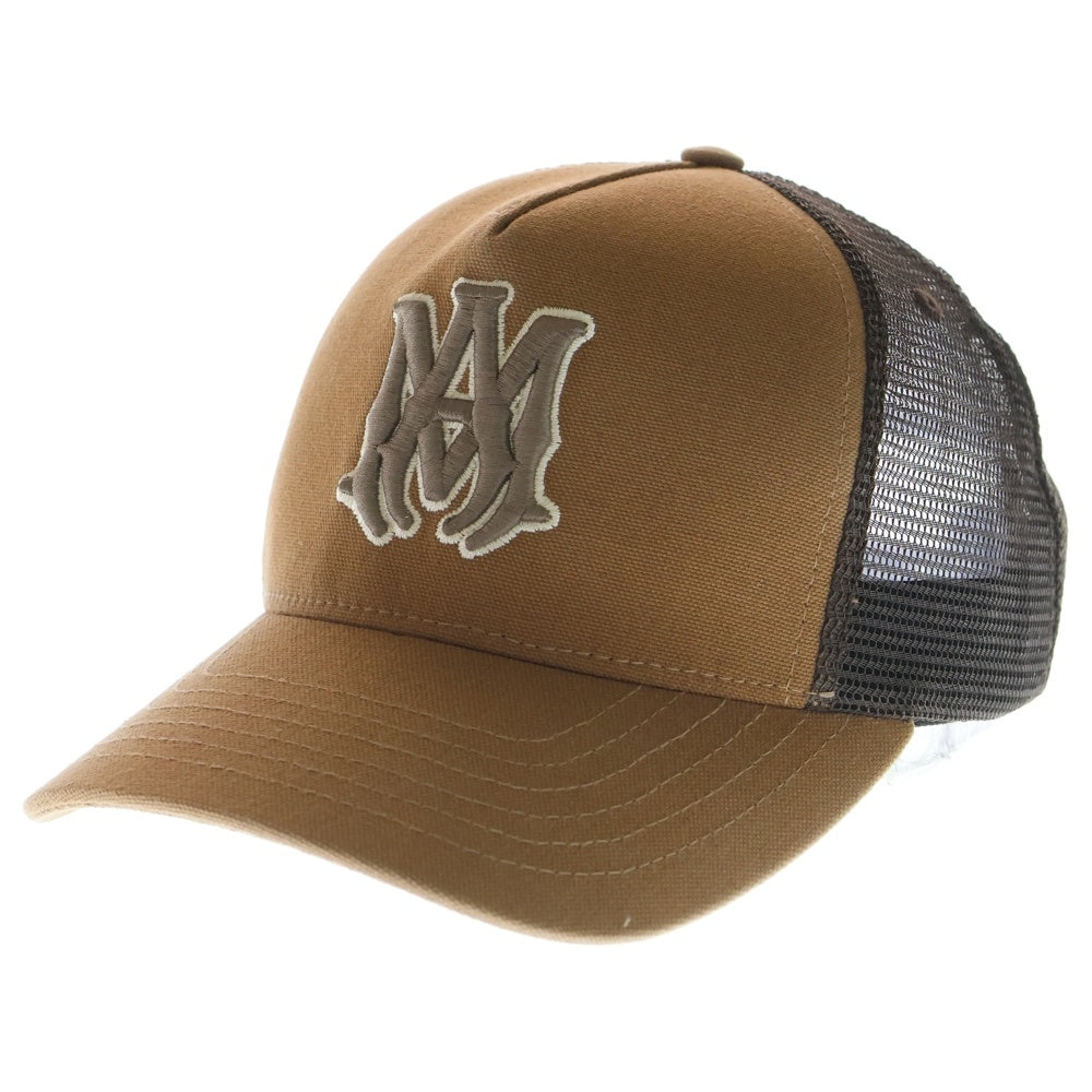 AMIRI(アミリ) MA OUTLINE TRUCKER HAT MA アウトライントラッカーハット ブラウン SRAMHATR1040SMRBC00
