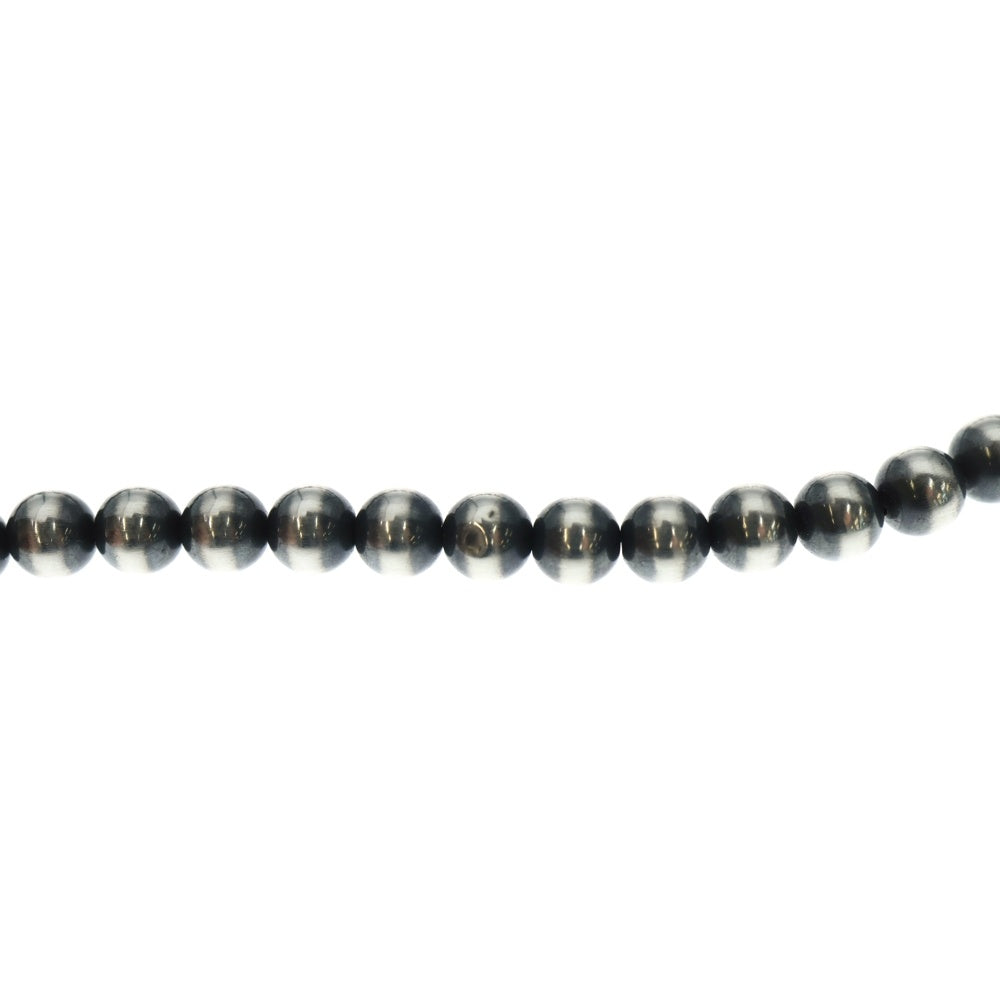 INDIAN JEWELRY(インディアンジュエリー) NAVAJO ナバホ ビーズネックレス ナバホパール シルバー