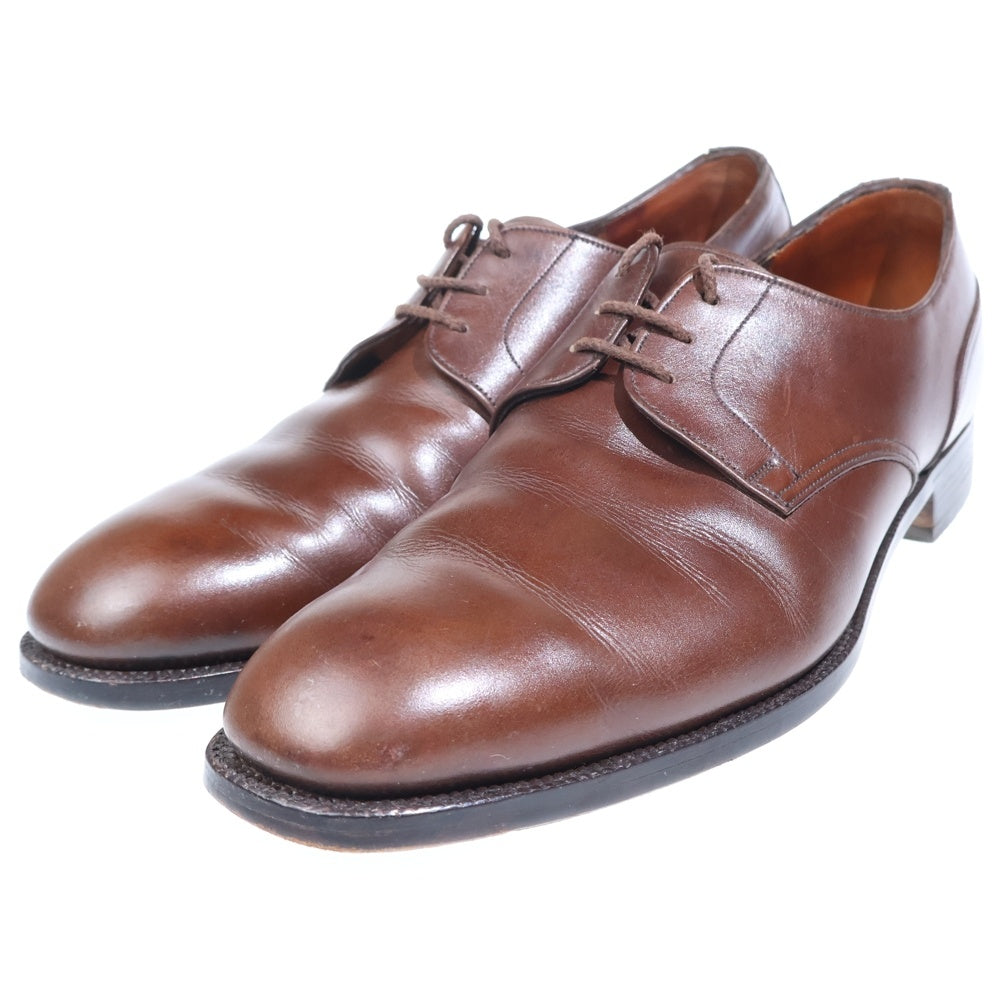 Crockett&Jones(クロケットアンドジョーンズ) TRENT プレーントゥー レザーシューズ ブラウン