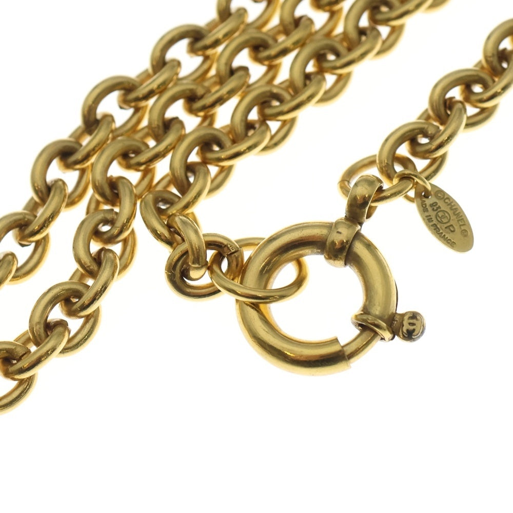 CHANEL(シャネル) ココマーク クロスクローバーチェーンネックレス
