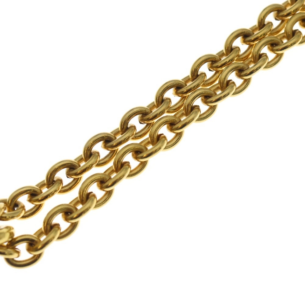 CHANEL(シャネル) ココマーク クロスクローバーチェーンネックレス