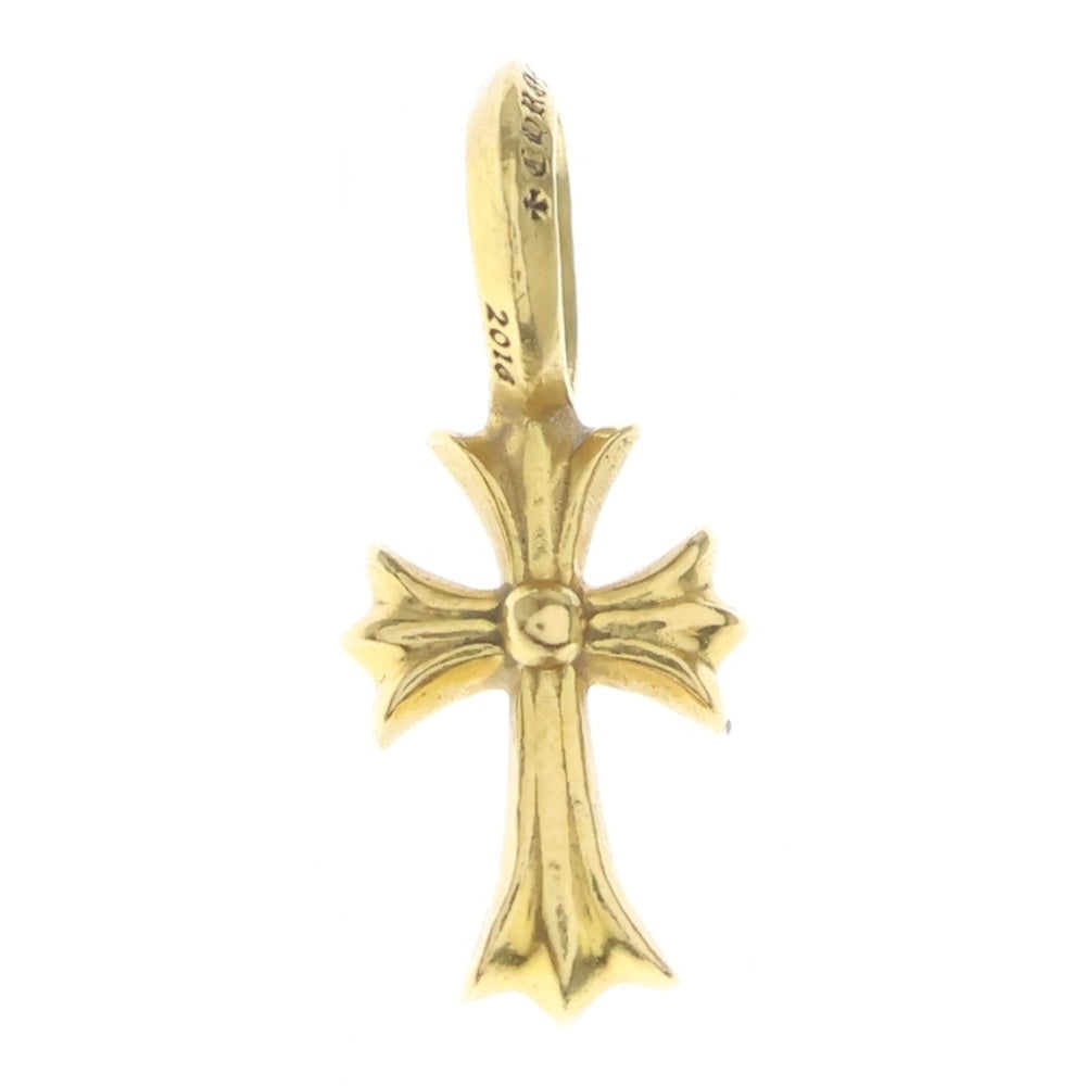 CHROME HEARTS(クロムハーツ) 22K STACK CH CROSS V2 CHクロススタックチャーム ペンダントトップ ゴールド BCA050